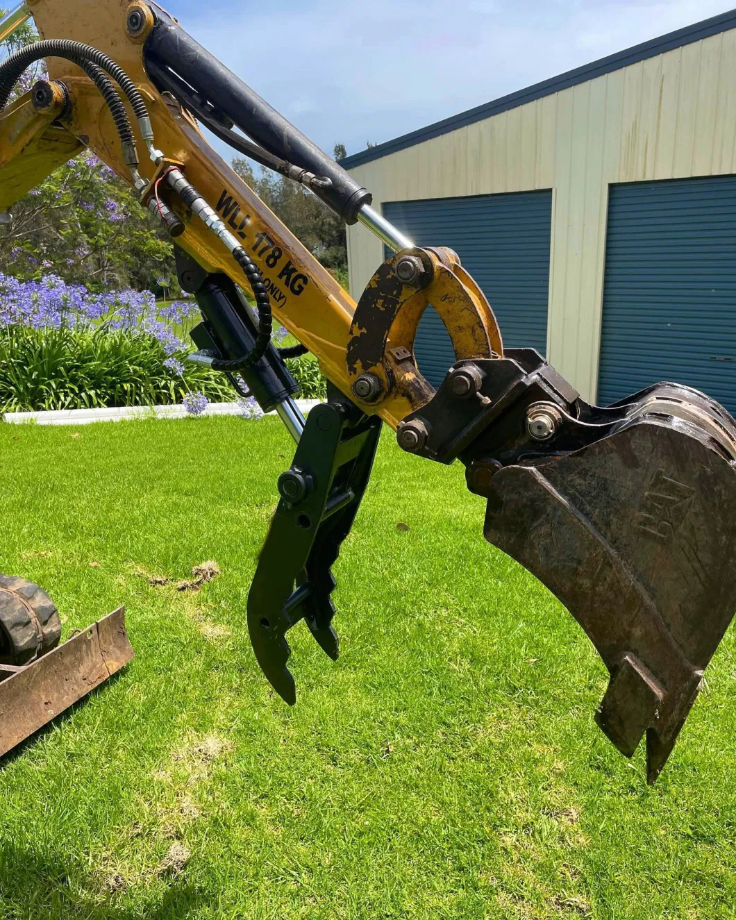 Excavator Manual Mechanical Grapple Hydrailic Thumb Grab for Excavator