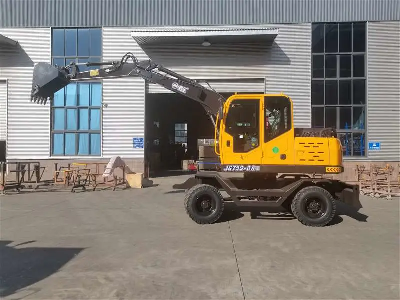 Factory Price Heavy Digging Machine Wheeled Excavator Shovel Digger for Sale