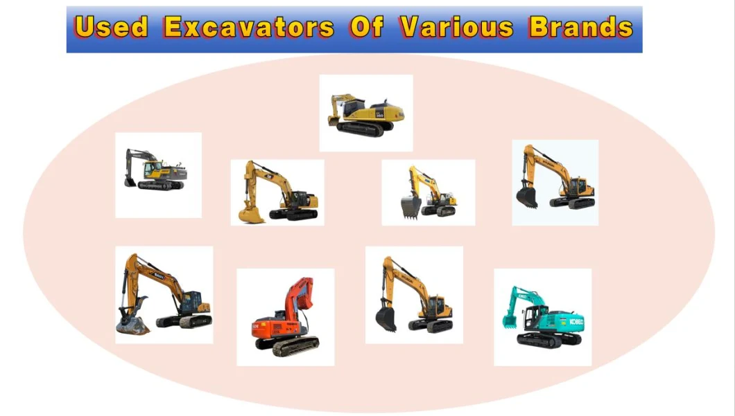 Construction Machinery Backhoe Used Hydraulic Excavator Komatsu PC 120