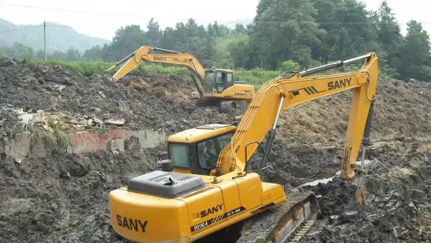 New/Used Sy215c S*Ny Medium Sanyi Mini Crawler Excavator 20-35t Made in China Building Material Machine Wheel Loader Towable Backhoe Excavator