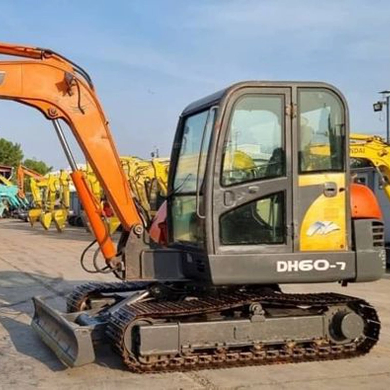 Used Hand All Original Cheap Price Used Doosan Excavator Dh60-7 for Sale