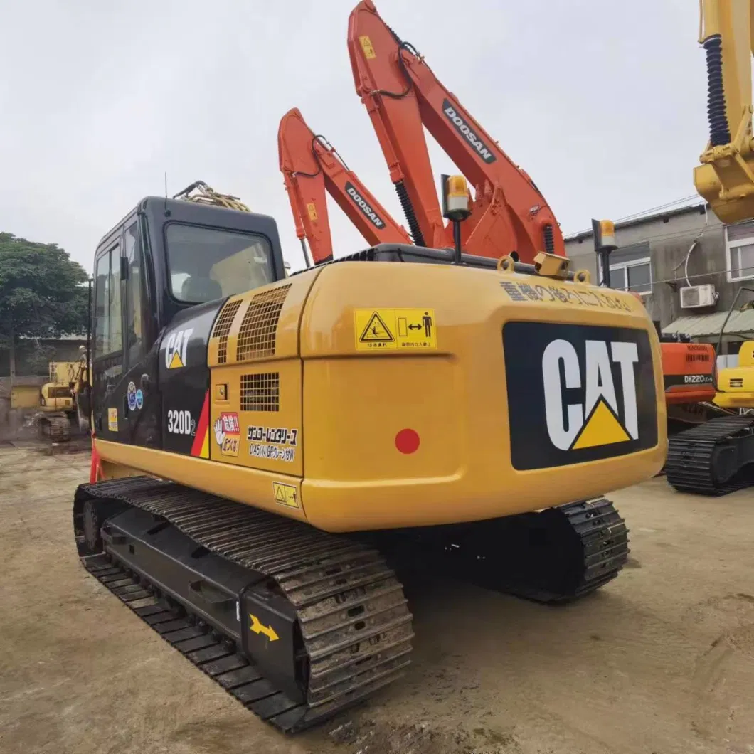 20 Ton Second Hand Excavators Construction Machinery 320c 320cl 320bl Excavadora Usada Used Caterpillar Crawler Good Condition Excavator Cat 320d2 320gc 320d