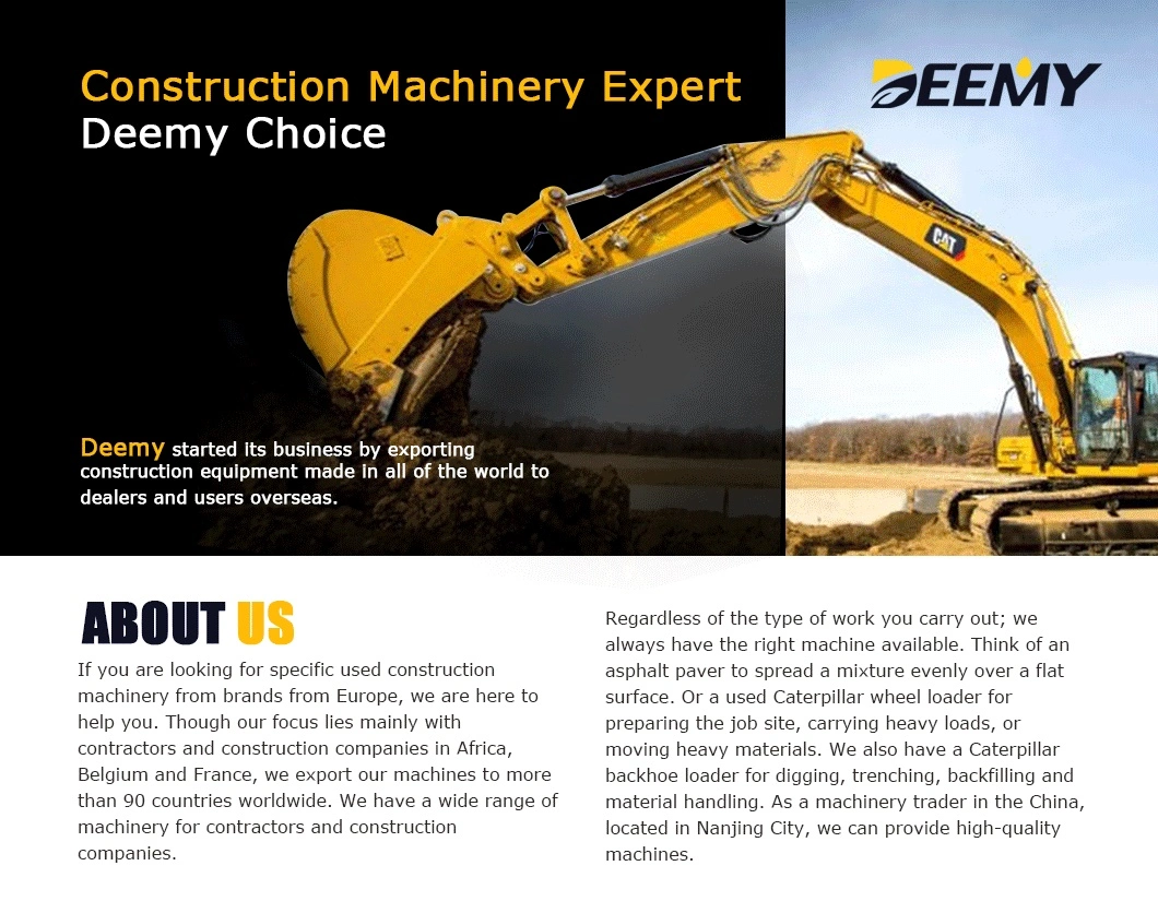 Factory Directly Supply 15ton 25ton CE EPA 35 Ton Used Excavator Crawler Excavator for Sale