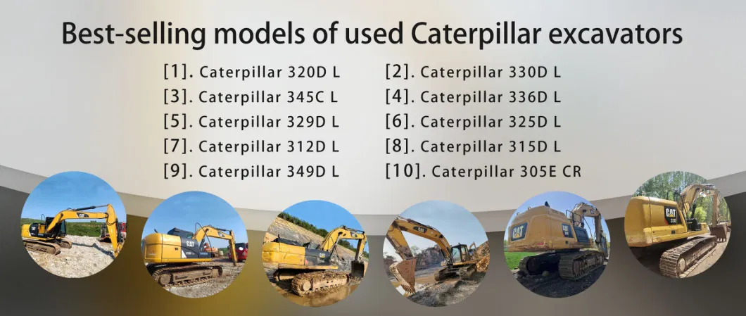 Used Caterpilla Cat 320c Excavator