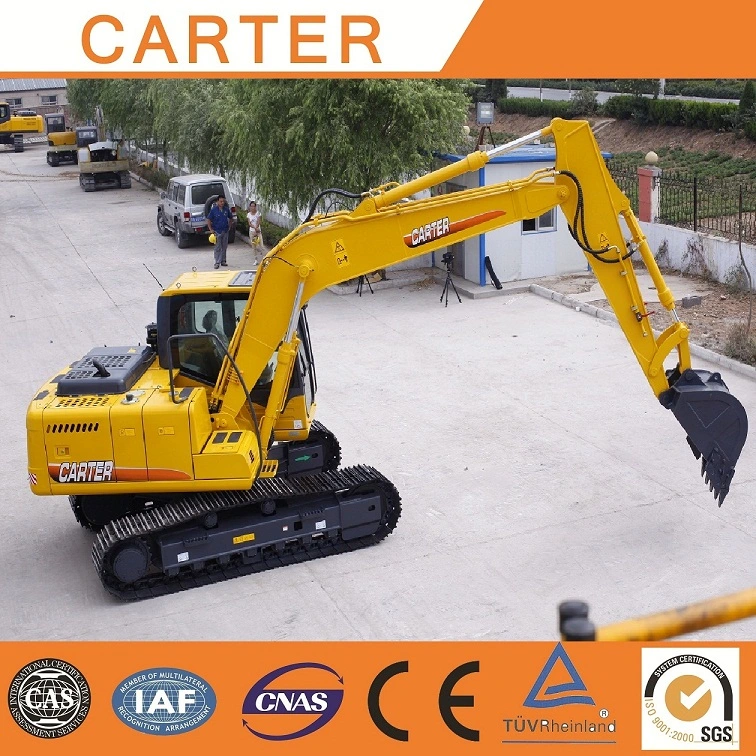 CT160-8c (15t&0.55m3 bucket) Heavy Duty Crawler Diesel-Powered Excavator