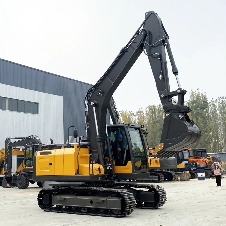 China 15000kg Hydraulic Excavator Ep150 Heavy Excavator Machine with AC