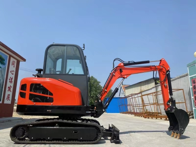 Mini Small Little Hydraulic Crawler Backhoe Excavator for Garden and Farm