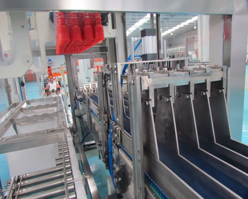 Automatic Grasping Case Carton Packer Machine for Beverage