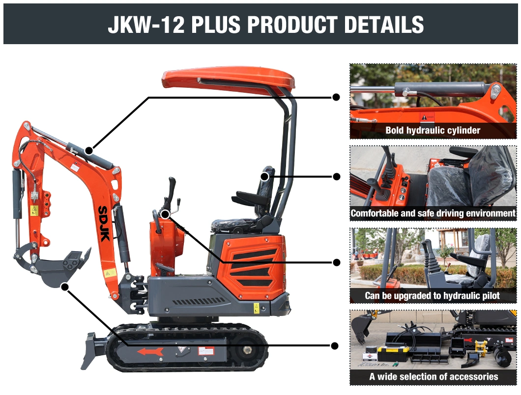 Best Selling EPA 4 Euro 5 Closed Cabin 3.5 Ton 2ton Crawler Excavators 3ton Small Digger Hydraulic Kubota 3-Cylindrig Motor 5 Ton Mini Excavator Price