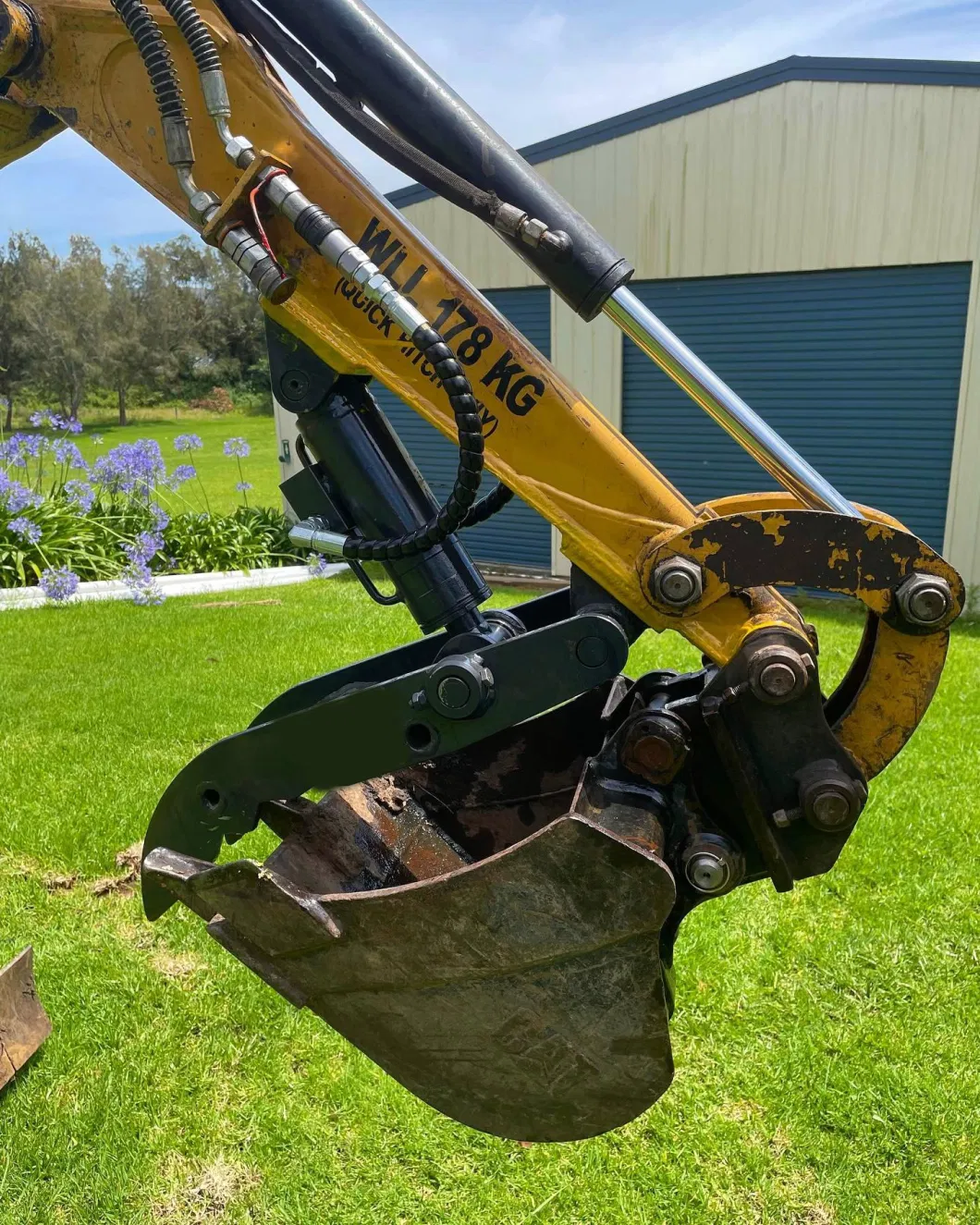 Excavator Manual Mechanical Grapple Hydrailic Thumb Grab for Excavator