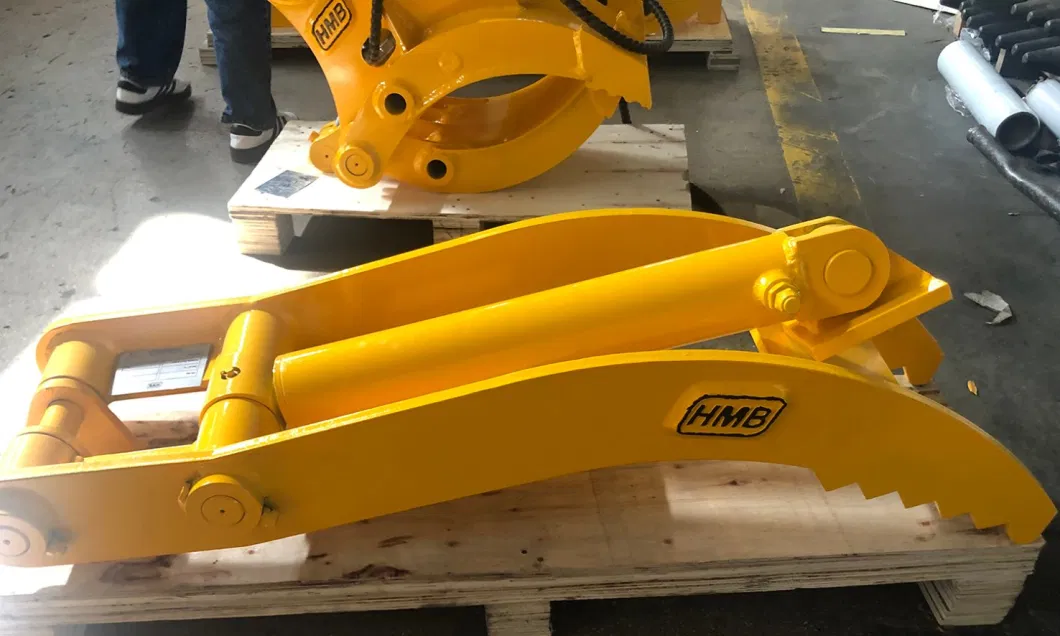 Excavator Manual Mechanical Grapple Hydrailic Thumb Grab for Excavator