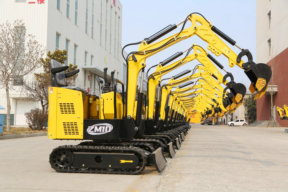 Building Engineering CE EPA 1t 1.2t 1.5t 2t Micro Digger Home, Garden, Agriculture Use Backhoe Crawler Hydraulic Small Bagger Loader Bucket Mini Excavator