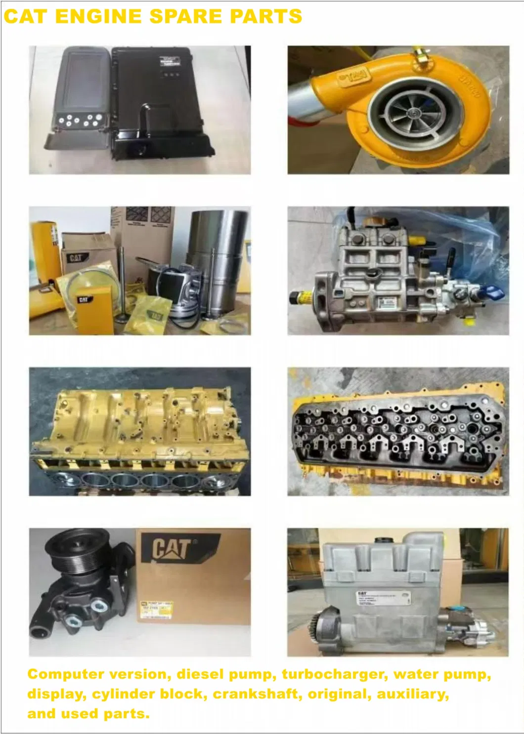 Excavator Engine Spare Parts 6215-11-5172 for Bulldozer Loader Engine