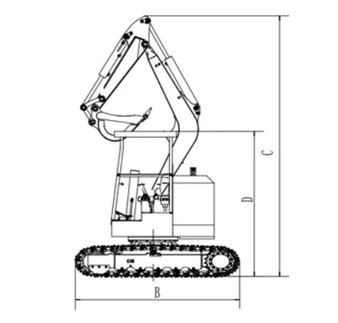 Coal Mine Use Mini Electrical Mining Excavator