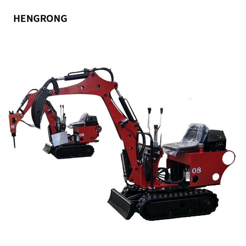 Construction Machinery New Electric Hydraulic Mini Home Excavator for Koop Euro 5 Diesel Engine