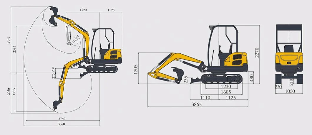 Lugong Chinese Factory Price Long Time Life with CE Certifiedtrack Chain Track Link Assy for Excavator Dozer