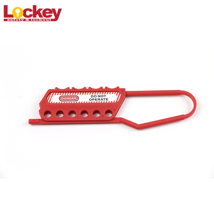 Loto Six Holes Nylon Safety Non-Conductive Lockout Hasp Nh02