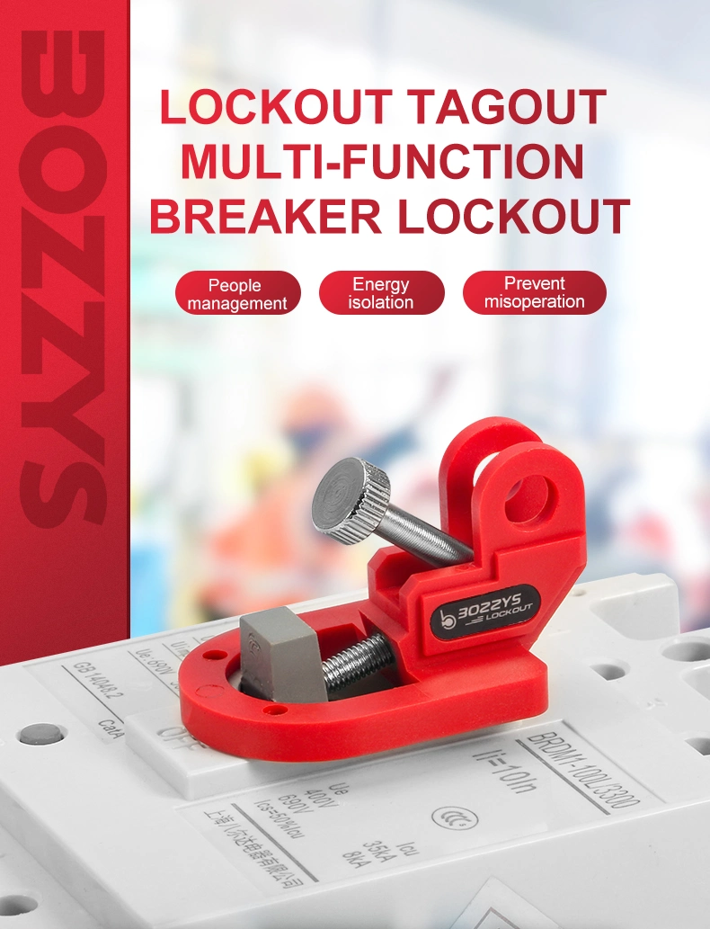 Multi-Function Industrial Circuit Breaker Lockout Device for Electrical Insulation Lockout/Tagout