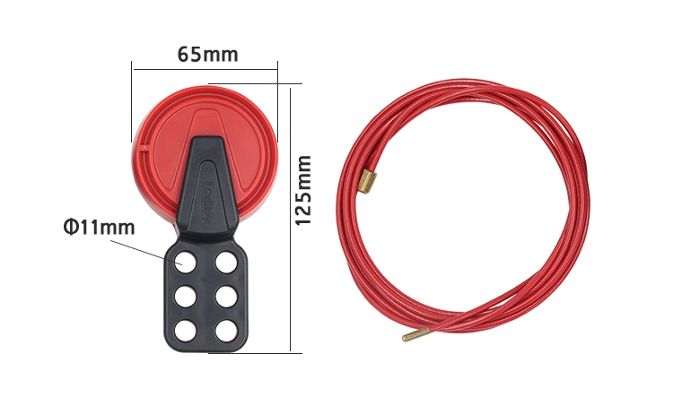 ABS Body Cable Lockout with Nylon Cable