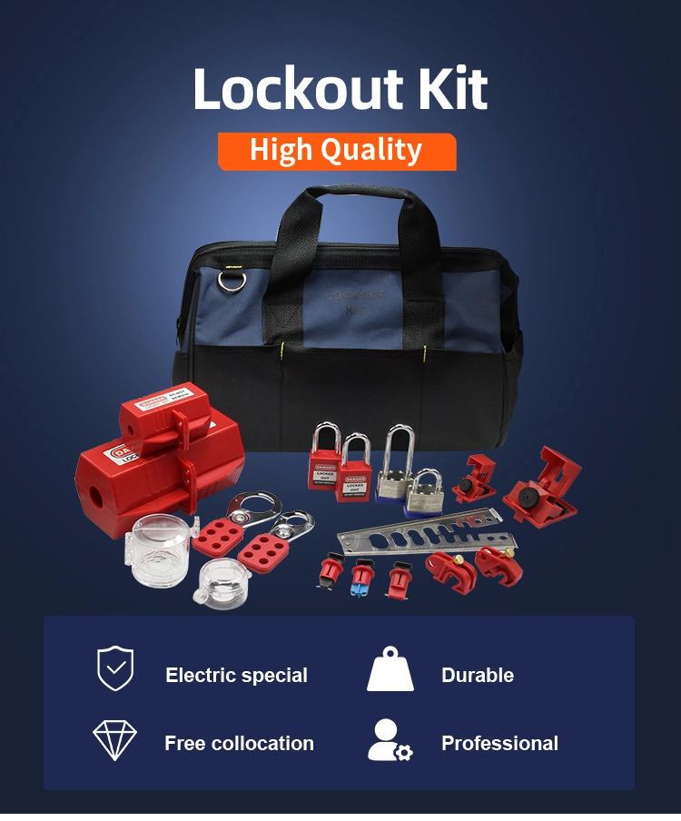 Lockey Safety Electrical Lockout Kit Bag with Lockout