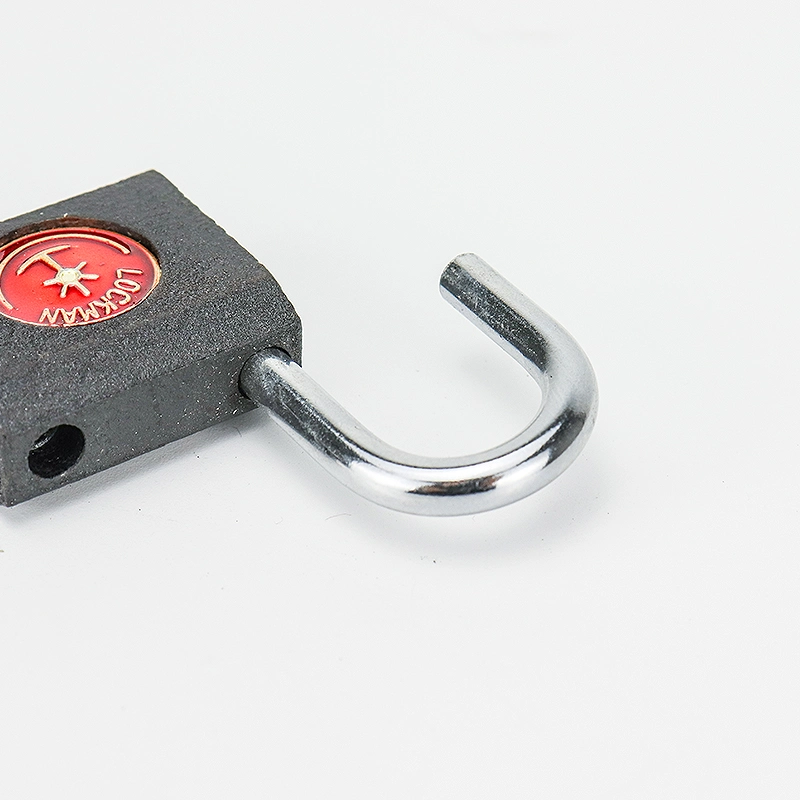 15mm 20mm 25mm 30mm 40mm Short Shackle Hardware Black Pad Lock Iron Cylinder Side Opening Padlock