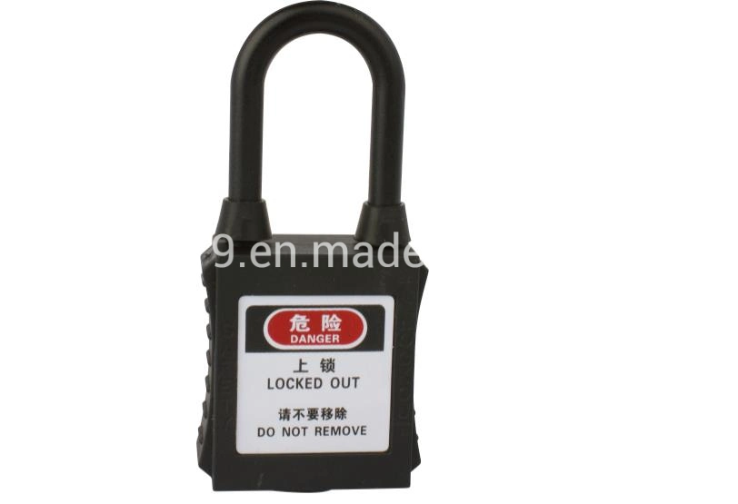 Lf-8531d Dustproof Insulation Safety Padlock, 38mm Insulation Shackle, Diameter 6mm Safety Padlock