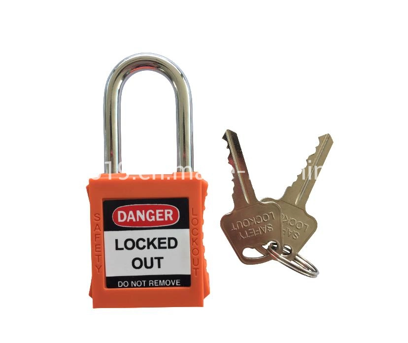 Lf8531 Safety Padlock, Hiquality PA Nylon Insulation Safety Padlock