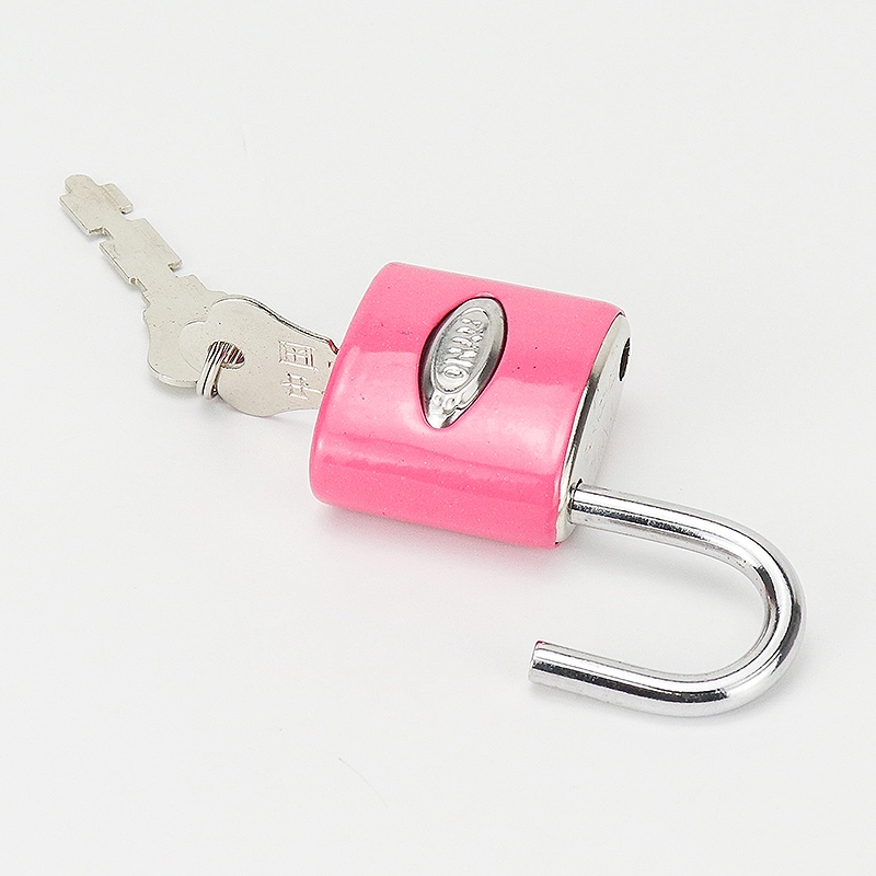 High Security Three Size Shackle Custom Logo Colored Aluminium Padlock Supplier