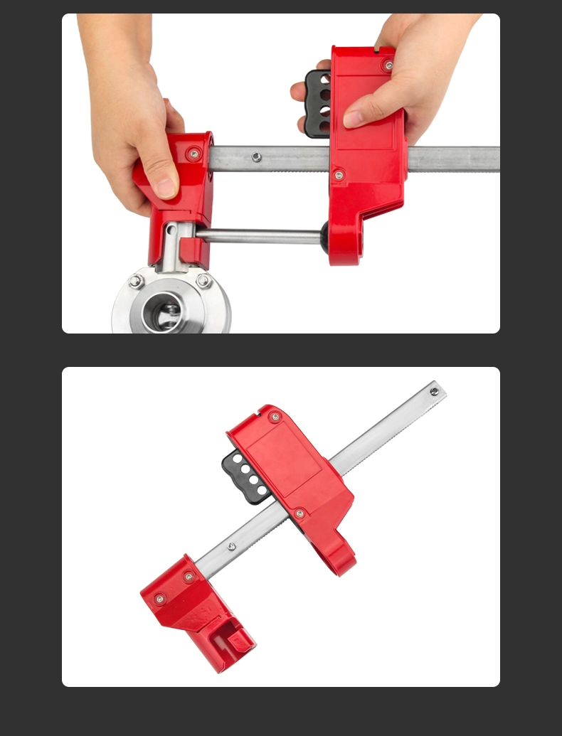 Sanitary Butterfly Valve Lockout Suitable to Overhaul of Industry Equipment