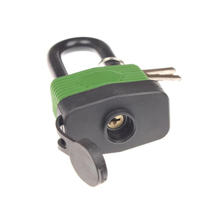 Customized Long Shackle Waterproof Laminated Safety Padlock with PVC Cover