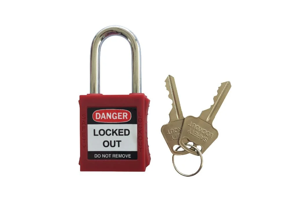 Lf-8521d Dustproof Steel Safety Padlock, 38mm Metal Shackle, Diameter 6mm Safety Padlock