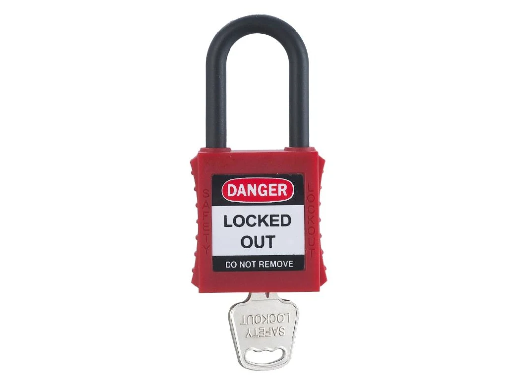 Lf-8521d Dustproof Steel Safety Padlock, 38mm Metal Shackle, Diameter 6mm Safety Padlock