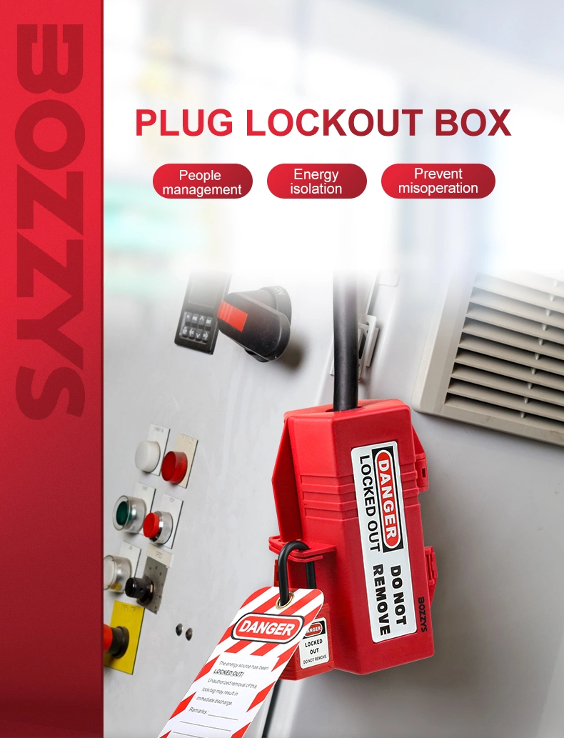 PP Material Wire Hole Plug Lockout Safety Lockout