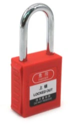 Lock-Dk01 Steel Shackle Loto Safety Padlock Lockout