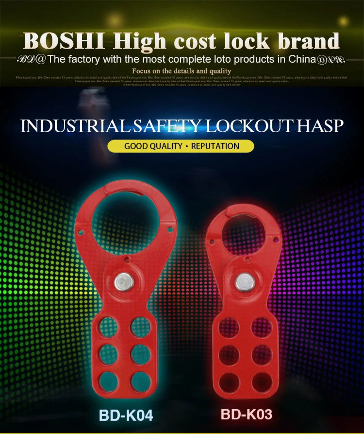 Bozzys High Quality Anti-Rust Steel Group Lockout Hasp