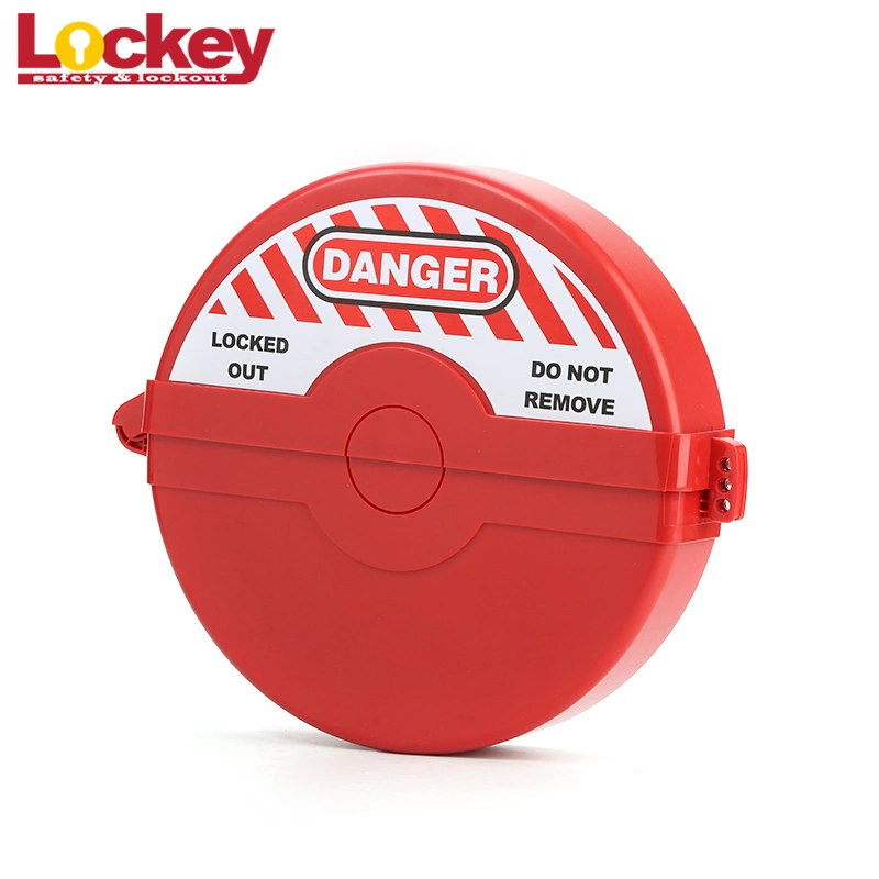 Lockey Patent Red ABS Gate Valve Lockout (SGVL14)