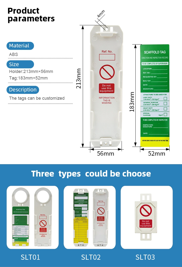 Lockey Industrial Plastic Material High Quality Safety Lockout Tagout