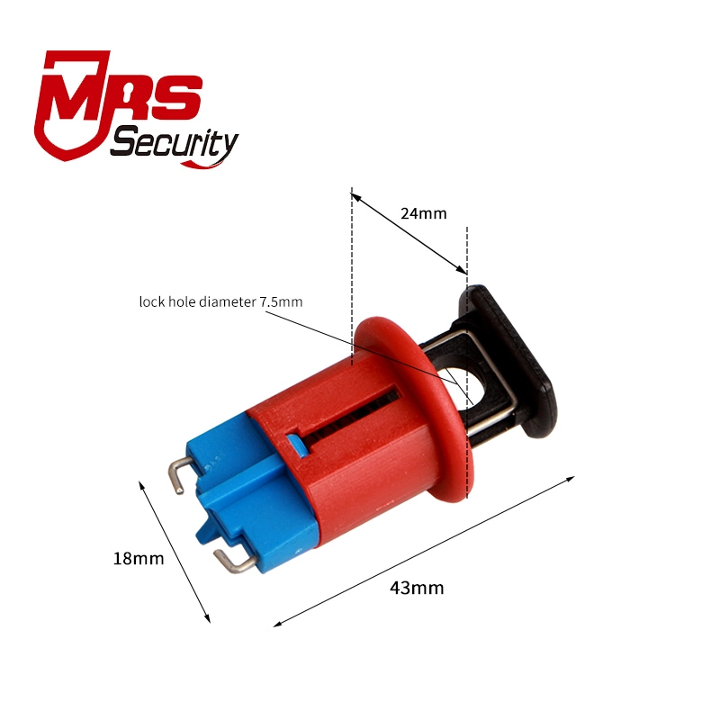 ABS Safety Industry Miniature Circuit Breaker Lockout Loto Security Lockout Tagout Manufacturer