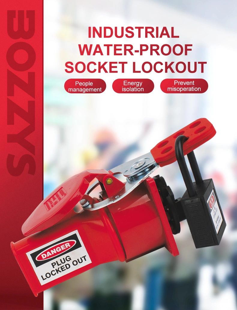 Industrial Waterproof Socket Lockout Plug Lockout (BD-D45)