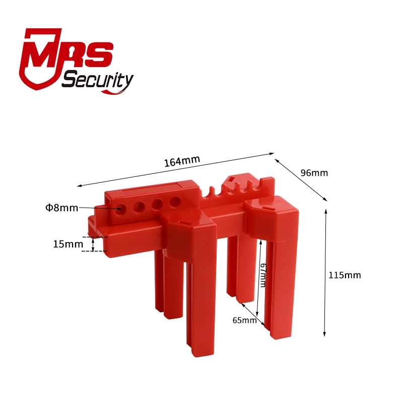 Middle Industry ABS Adjustable Safety Ball Valve Lockout Devices Safety Lockout Tagout