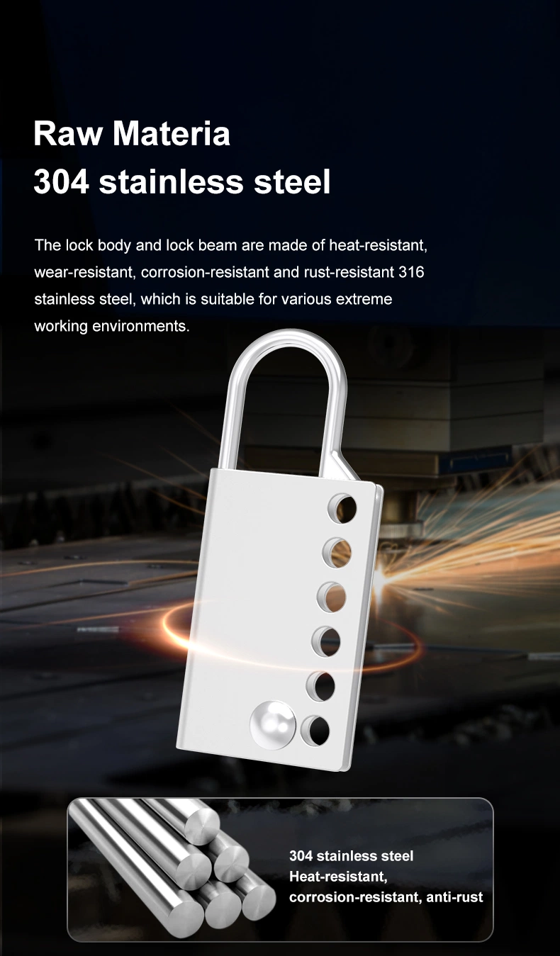 Strong and Durable 304 Stainless Steel Lockout Hasp