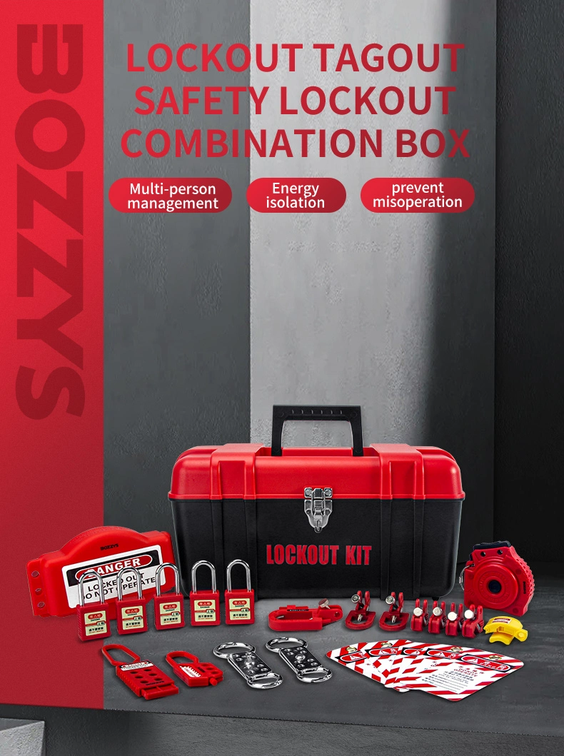 Bozzys Chinese Factory Manufacturer Electrical Lockout Tagout Kit