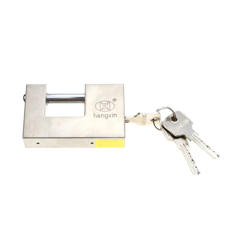 Yh1113 Top Security Iron Padlock Rectangle Door Gate Padlock Keyed Alike