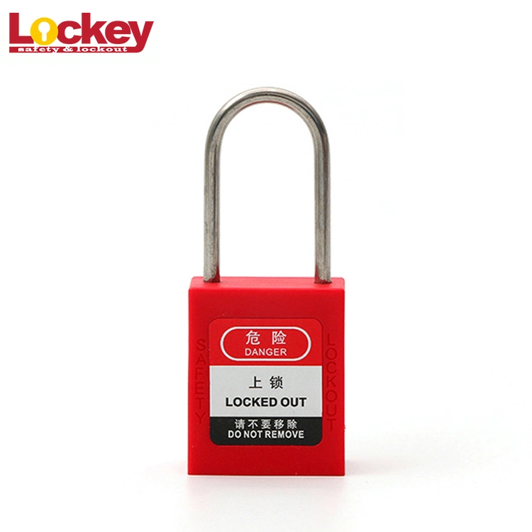 Lockey Loto Safety Stainless Steel Padlock with Master Key