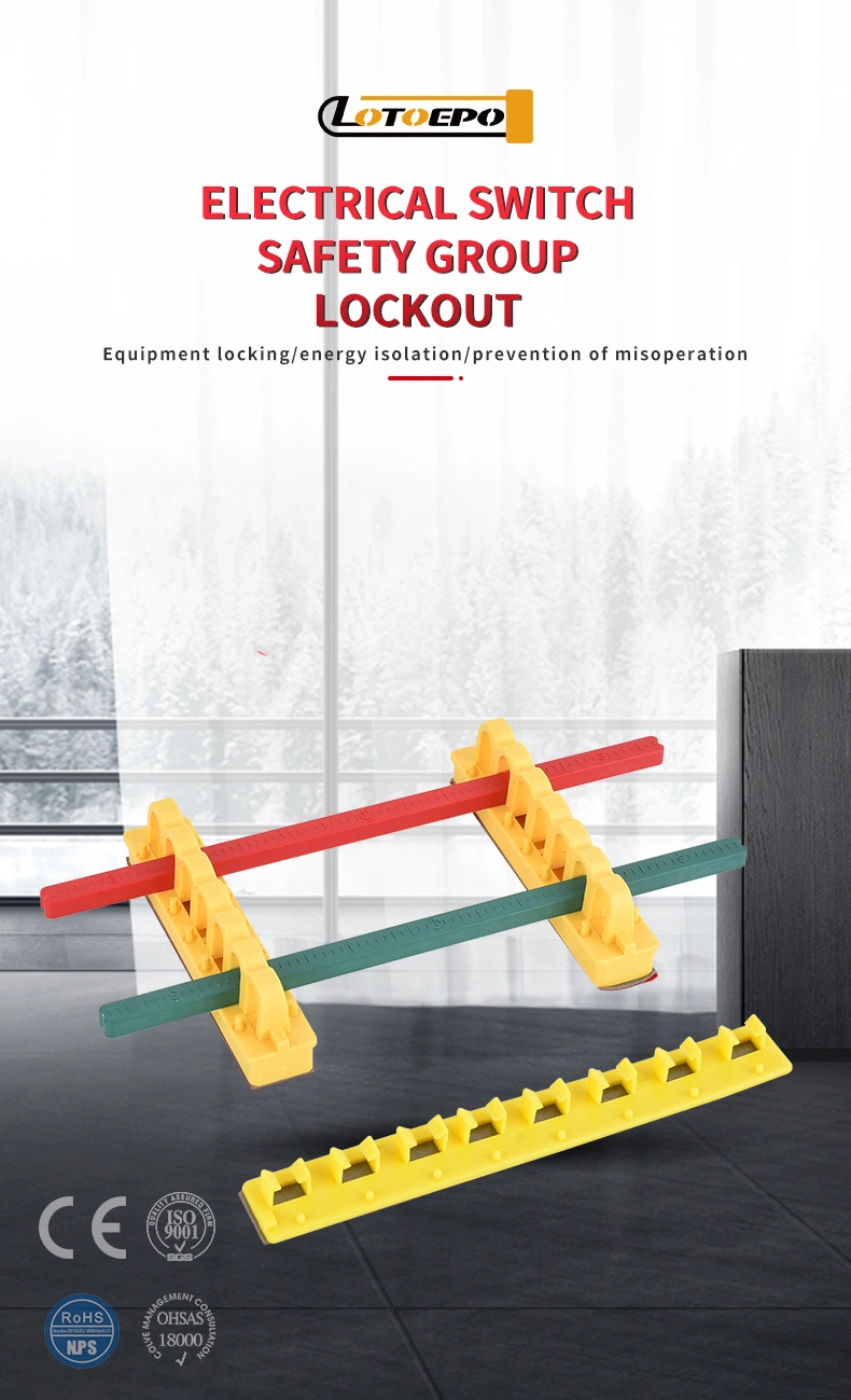 Universal Knife Lockout Kit with Screws for Oversized and Irregularly Shaped Switches