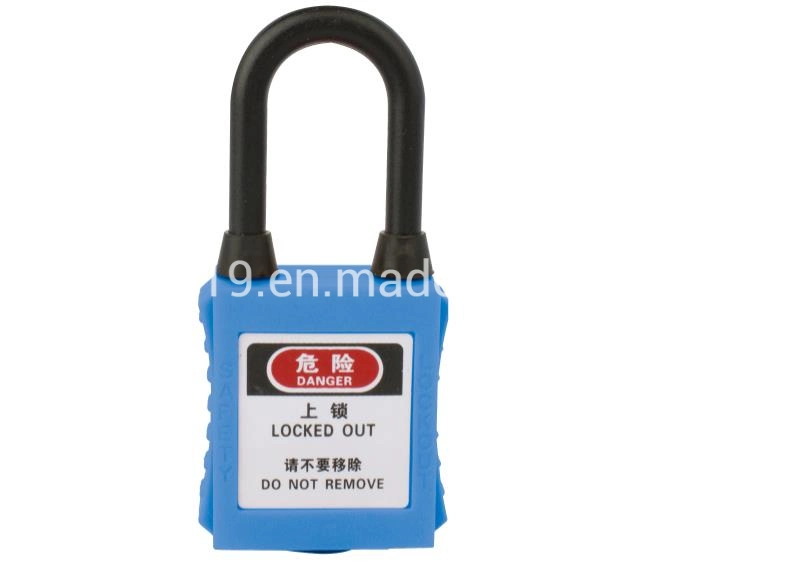 Lf8531 Safety Padlock, Hiquality PA Nylon Insulation Safety Padlock