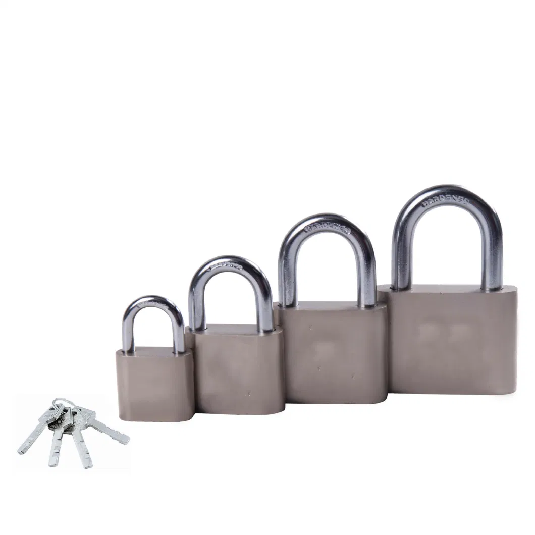 Yh1121 Keyed Alike Square Lock Iron Padlock Including 3 Keys