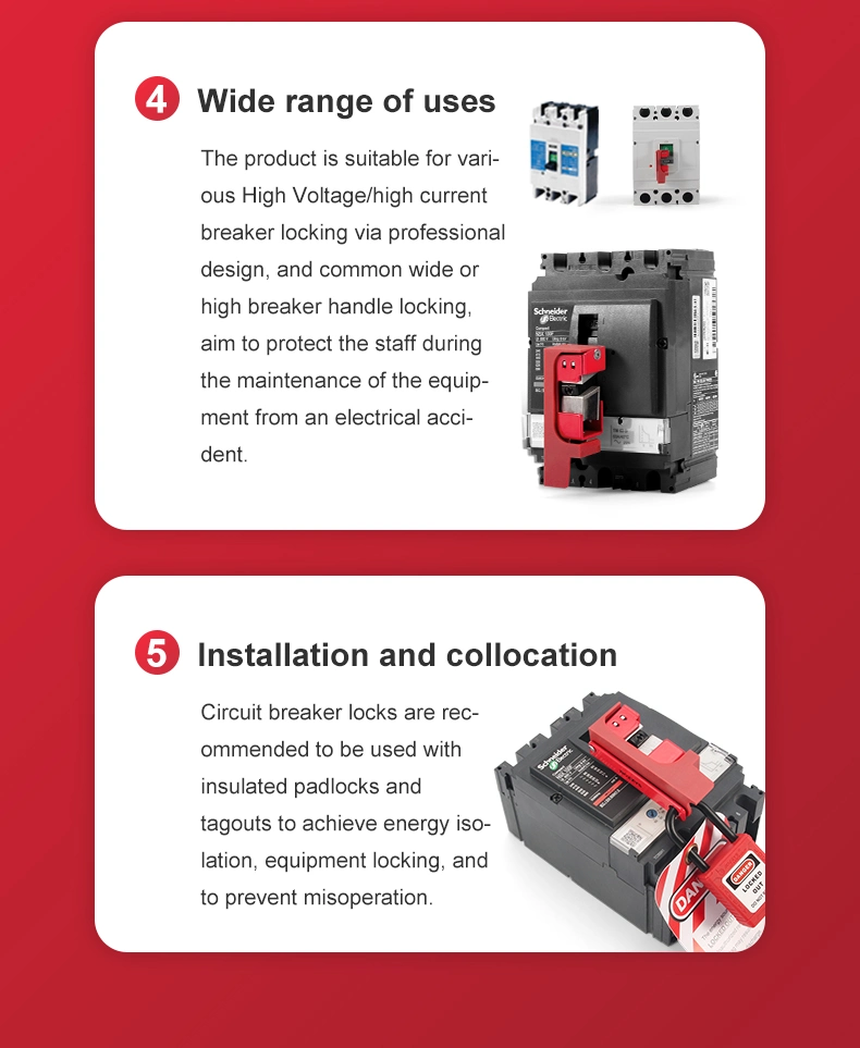 Master Grip Tight Circuit Breaker Lockout Device