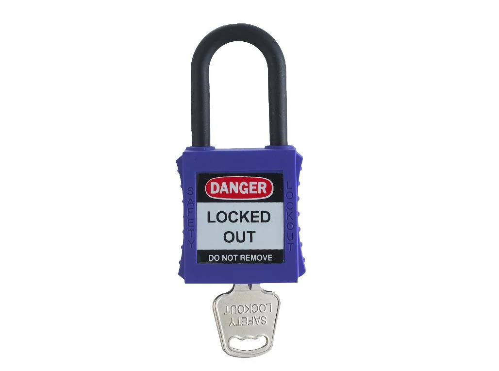 Lf-8521d Dustproof Steel Safety Padlock, 38mm Metal Shackle, Diameter 6mm Safety Padlock