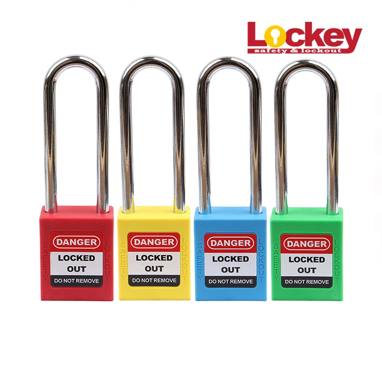 76mm Long Shackle ABS Safety Lockout Padlock